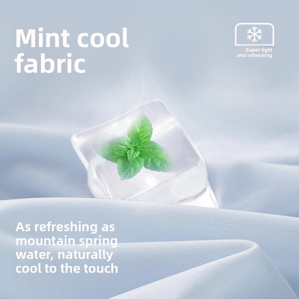 Plus Size Men's Summer Light and Thin 10a Antibacterial Crotch Breathable Ice Silk Seamless Briefs