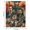 all members art works of rdr 1 and 2 online game Throw Blanket Elegant Warm Throw Blanket for Hotel Home