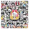 100 Original Panda Graffiti Stickers - Cute Animal Decor for Water Bottles, Phone Cases, and Computers