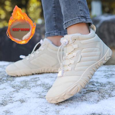 NEW Winter Warm Hiking Shoes Men Plush Lining Snow Boots Anti Slip Outdoor Sport Shoes Men Warm Trekking Shoes Women