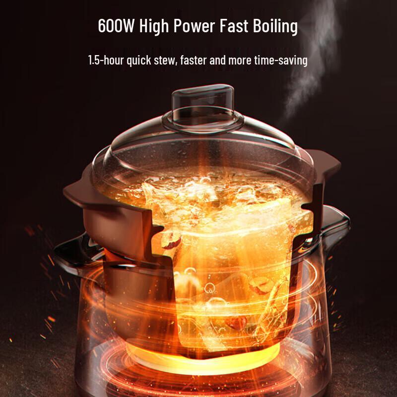 Joyoung 5L Electric Ceramic Stew Pot CN plug (adapter included)