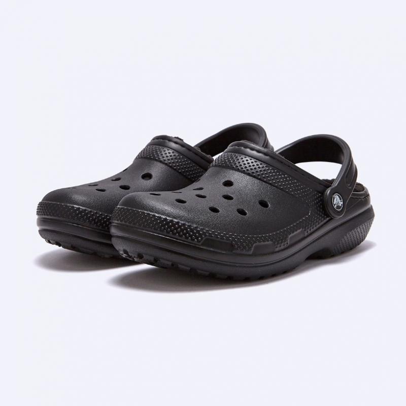 

Сабо CROCS Classic с подкладкой, черные 203591 060