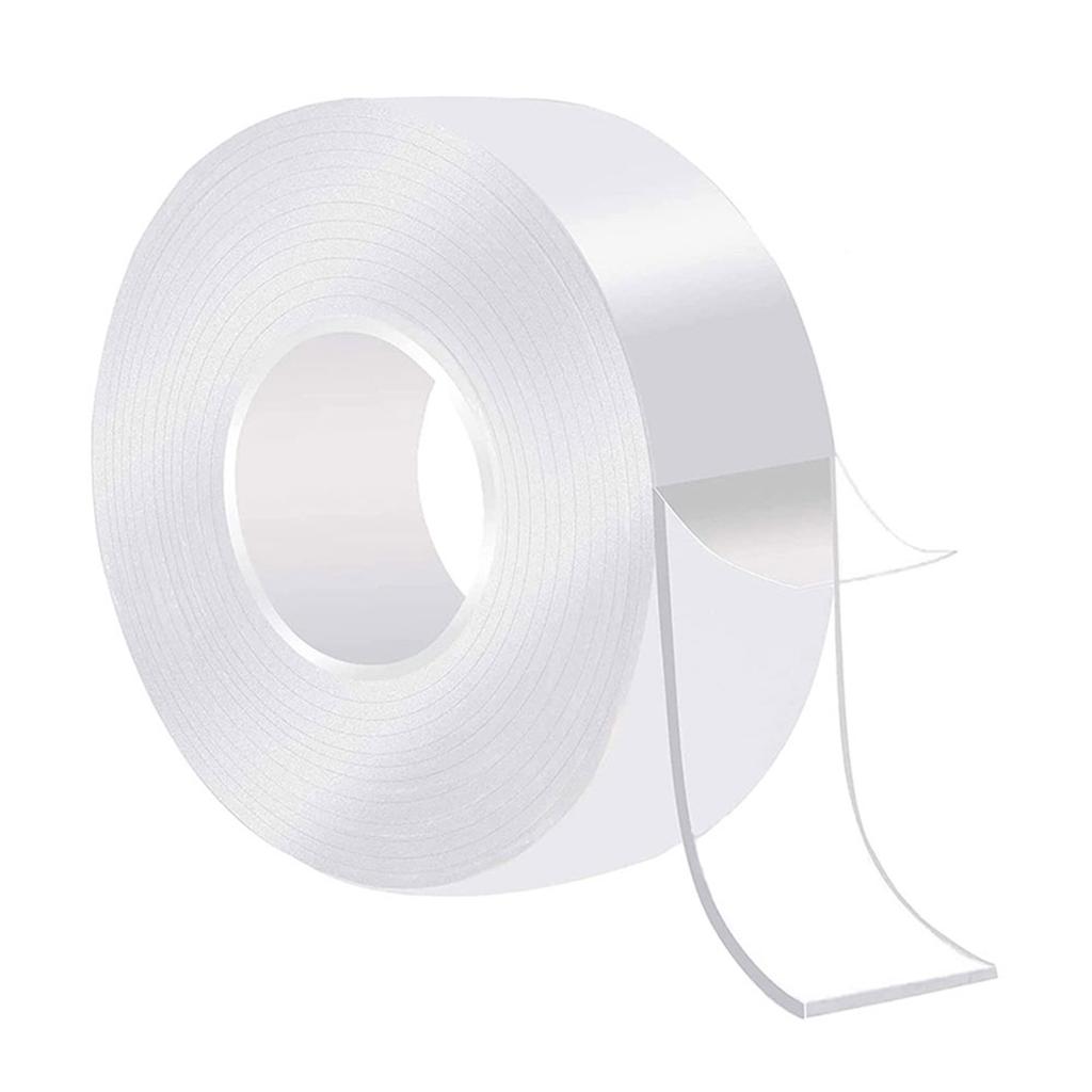 Nano Tape Double Sided Tape Transparent Reusable Waterproof Adhesive Strong Tapes Cleanable Kitchen Bathroom Supplie