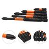 1/4Inch Hex Screwdriver Bits 5pcs 65mm Alloy Steel