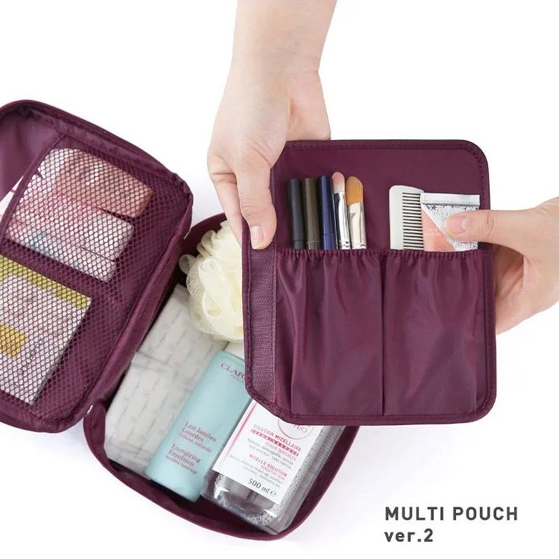 High Capacity Outdoor Girl Makeup Bag Women Cosmetic Bag Toiletries Organizer Waterproof Female Storage Make Up Case Make Up Bag