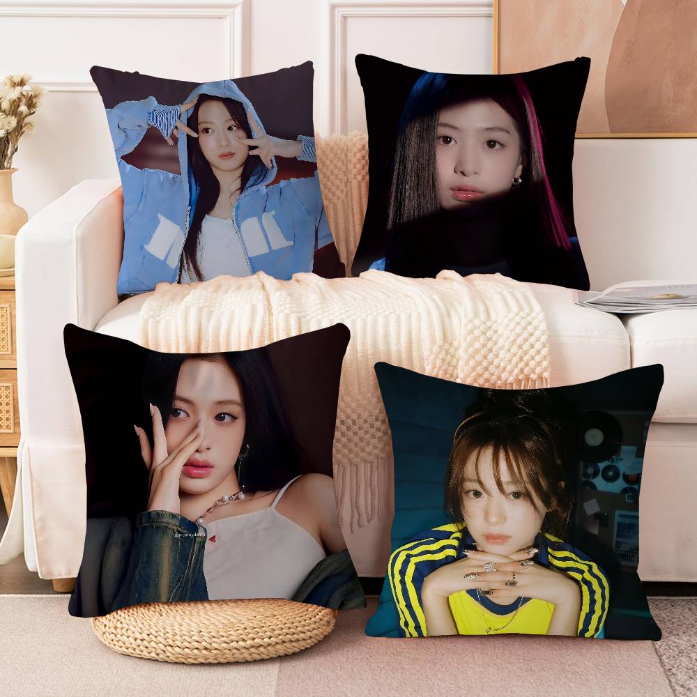 Singer A-AHYEON Cushion Cover Pillowcase Upholstery Sofa Throw Pillow Home Decor Pillowcas