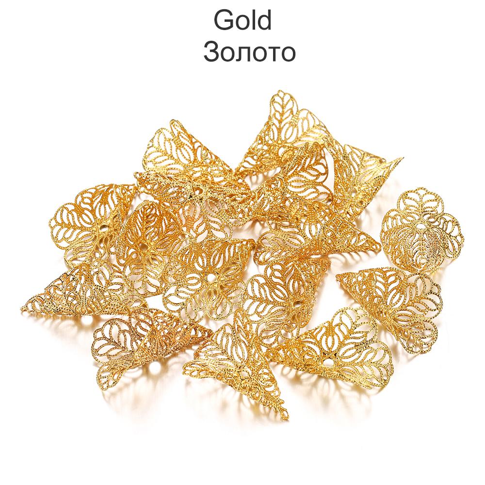 20 piezas 23x28mm Tapones de Cuentas Dijes Antiguos Colgante Forma de Flor Para Fabricación de Joyas Suministros DIY Pendientes Accesorios