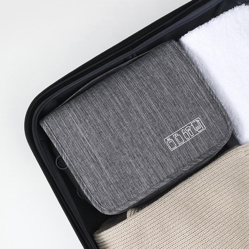 Foldable Toiletry Bag Organizer Hanging Storage Bag Bathroom Makeup Bag Case Cosmetic Bag Travel Bag For Travel Business