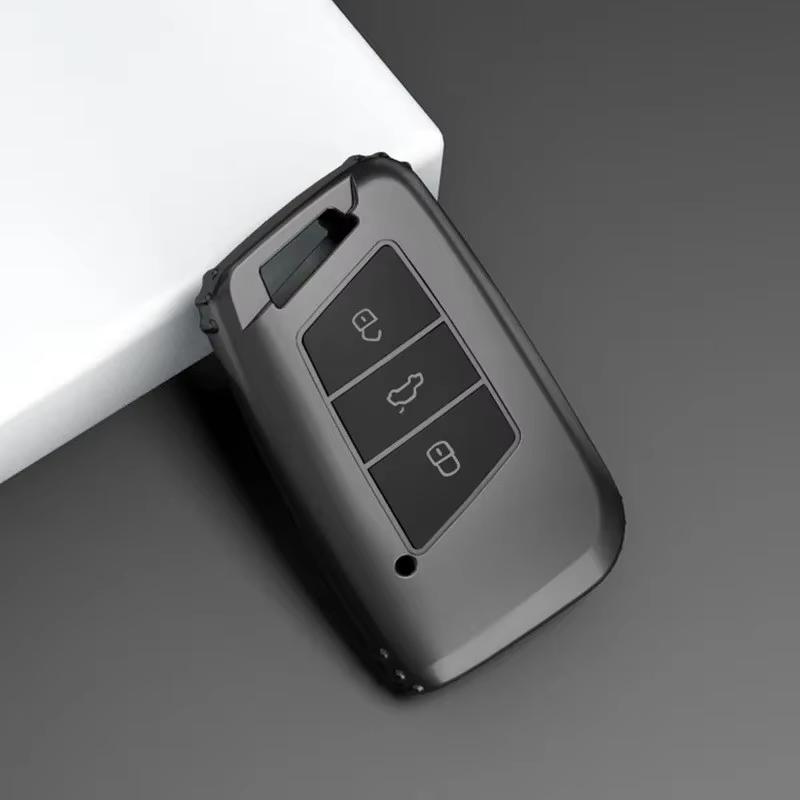 Für VW Volkswagen Passat B8 Magotan Neue TPU Auto Schlüsselhülle Abdeckung Tasche für Skoda Superb A7 Kodiaq Seat Schale Schlüsselanhänger