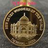 Seven Wonders Medals: Great Wall, Pyramid, Taj Mahal Commemorative Coins