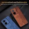 Luxury 3D Embossed Leather Case for Vivo S15 S16 S17 T1 Pro 15e 16e 17e Skin Feel Soft Edge Rugged Bumper Back Cover Funda