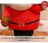 Christmas Plush Dolls: Santa Claus & Gingerbread Man Ornaments for Girls