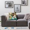 Nordic Victorian Angel Cushion Cover Velvet Fairies Sea Throw Pillow Case Living Room Decoration Pillowcase