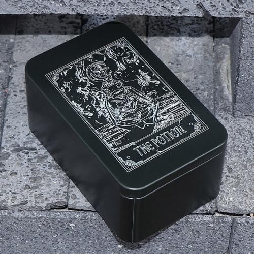 Rectangular Key Organizer Box Playing Card Storage Box Metal Money Coin Carry Box Candy Case Business Tarot Storage Tins