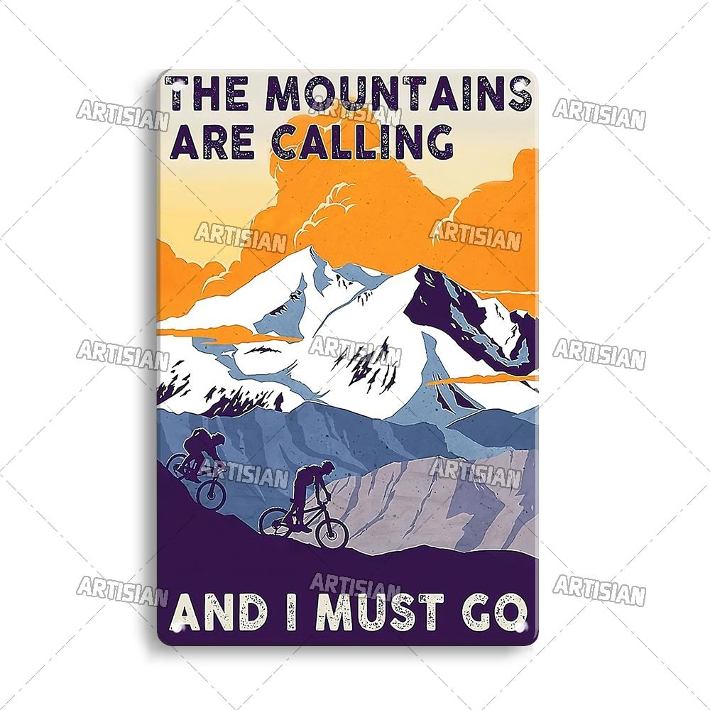 Artisian Cycling Metal Sign Bicycle Tin Poster Bike Decorative Plate Wall Decor Garage Bar Pub Club Hotel Cafe Kitchen Home