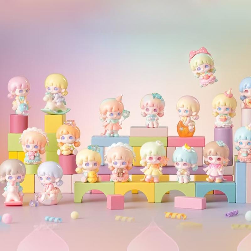 Yooie Time Theatre Series Blind Box Cute Action Figures Collectible Toy Surprise Mystery Box Dolls Girls Birthday Gift