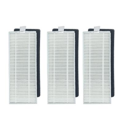 HEPA Filter Screen *3/ Side Brush*2/ 1pc Microfiber Rag Spare Mop Cloth For Ecovacs Deebot U2/DGN22 Robot Vacuum Cleaner Parts