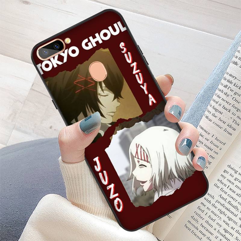 Anime JUUZOU SUZUYA Tokyo Ghouls etui na telefon Redmi 8 9 9A do Samsung J5 J6 Note9 do Huawei NOVA3E Mate20lite