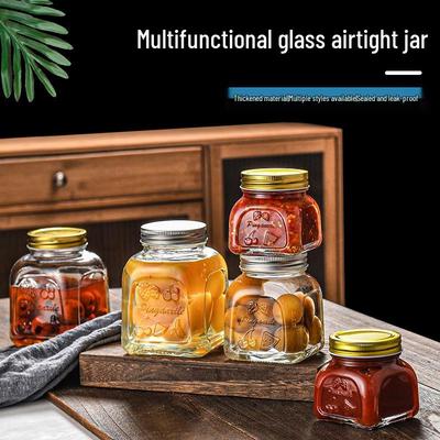 Airtight Glass Storage Jar for Pickling, Jam, and Chili Sauce