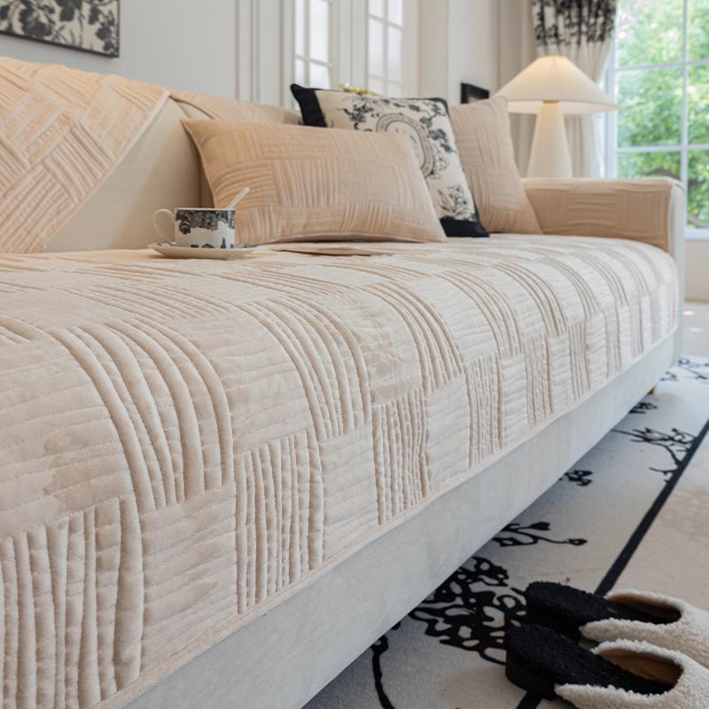 Narzuta na sofę z nadrukiem na każdą porę roku, ręcznik na sofę, pokrowiec z szenili, salon, antypoślizgowy pokrowiec na sofę