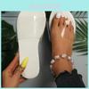 2024 New Summer Round Toe Transparent Flat Sandals Women's Outdoor Beach Slippers