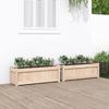 VidaXL Planters 2 Pcs Solid Pine Wood 837450