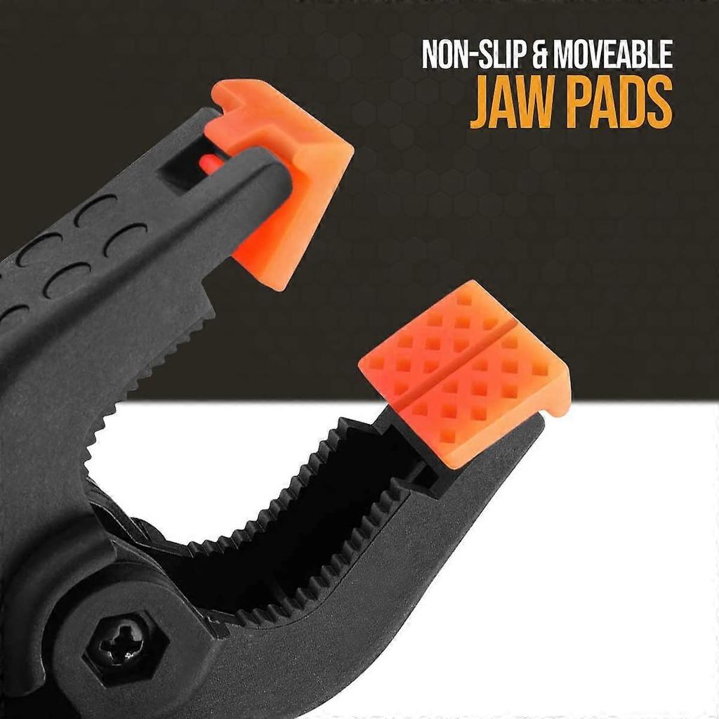 Spring Clamps for Woodwork Plastic Spring Clips Extra Strength Nylon Spring Clips, Woodworking Tension Clamps for DIY Projects, Photo Studios, Photo B