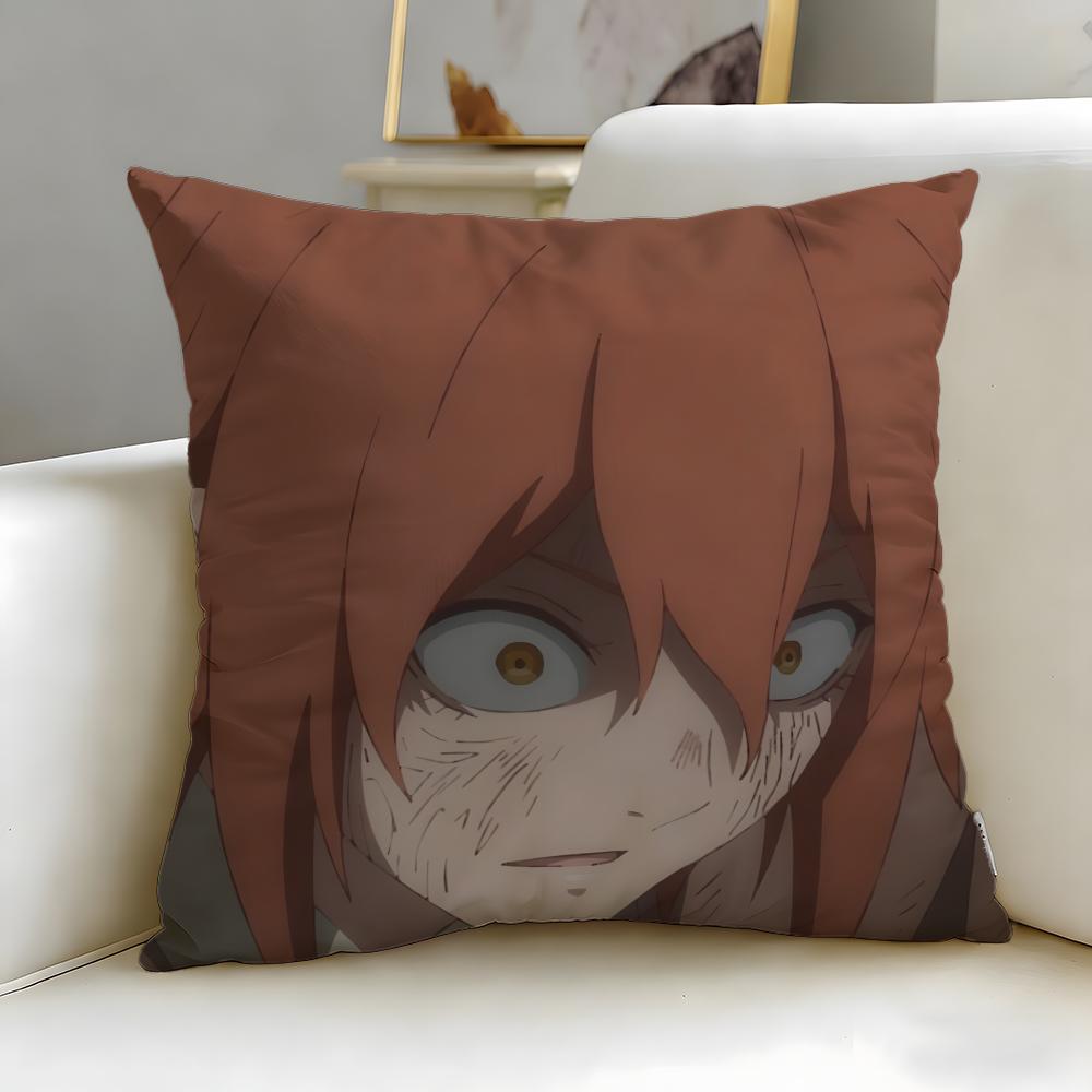 anime The Faraway Paladin Cushion Cover Soft EasyWash Pillow Case Versatile for Couch Bed Travel and Office