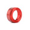 Bruce & Shark Car Air Conditioner Switch Knob Ring AC Knob Cover for BRZ Toyota 86 Car Red Switch Cover