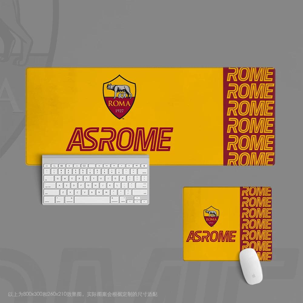 New Creative Extra Large Leather Non-slip Stain Resistant Mouse Pad Office Keyboard Table Football Fan Supplies Student Gift Roma Totti Periphery