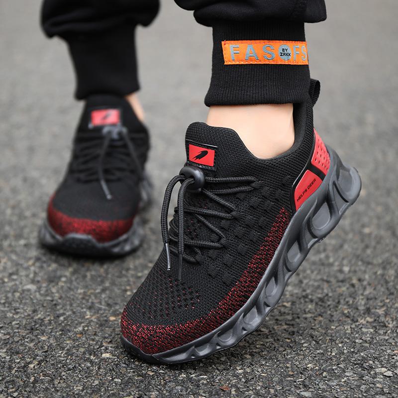 Dětská sportovní obuv Tenis Chlapec Košík Obuv Prodyšná dívka Ležérní tenisky