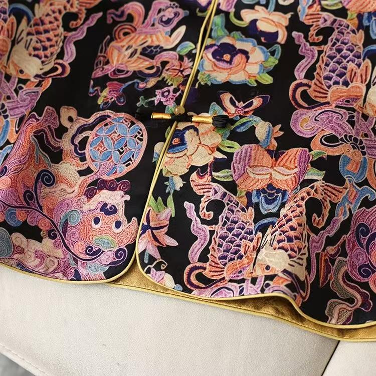 2026 Spring New Fashion Retro Floral Chinese Style Women's Vest