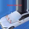 Universal Magnetic Car Snow Shield: Thickened Windshield Cover with Frost, Sun, and Anti-Freezing Protection