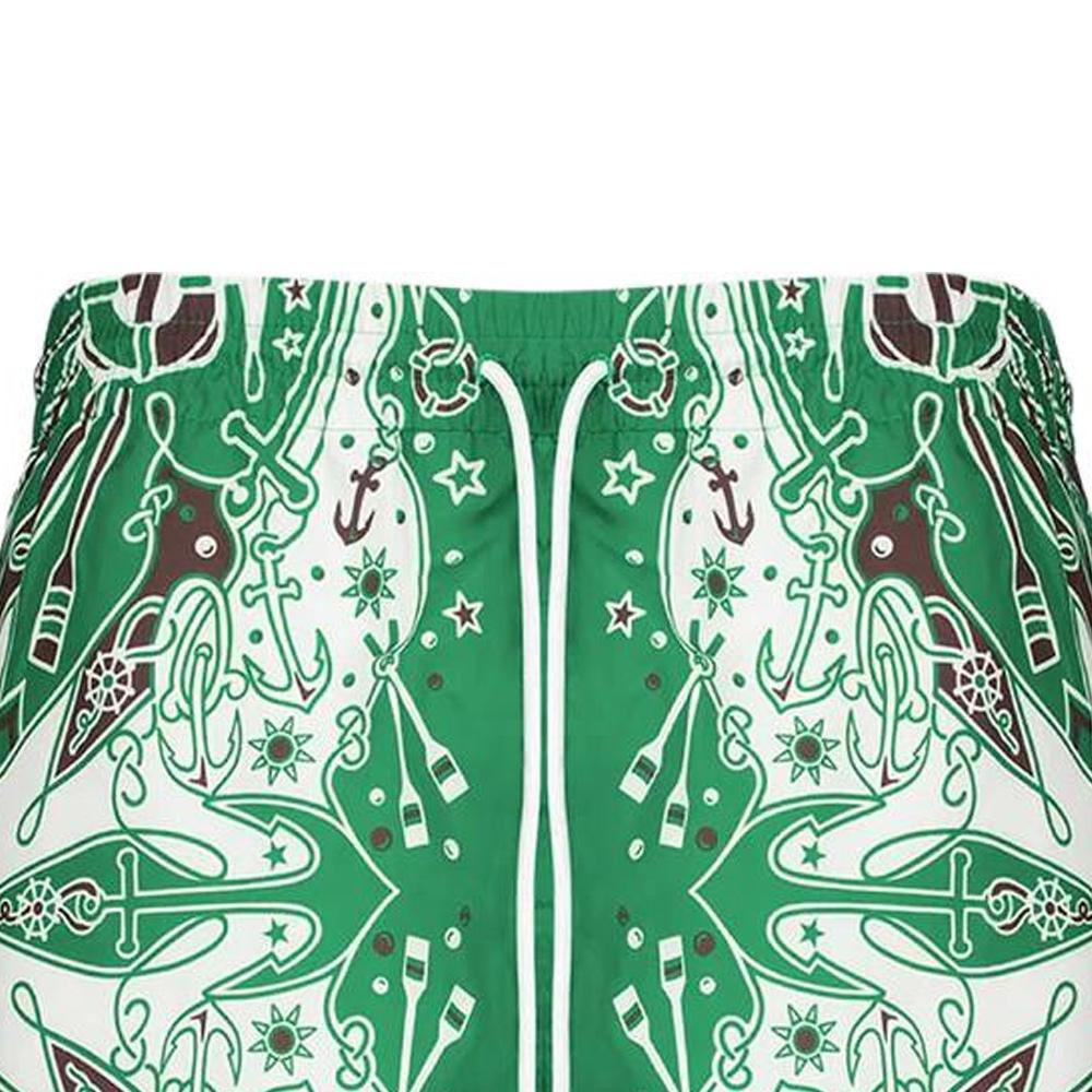 GUCCI Logo-print Drawstring Swim Shorts 790976-XHAI7-3465