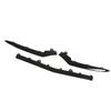 3pcs Gloss Black Front Bumper Lower Trim Replacement for Mercedes‑Benz E‑Class W212 AMG Line Facelift 2014‑2016