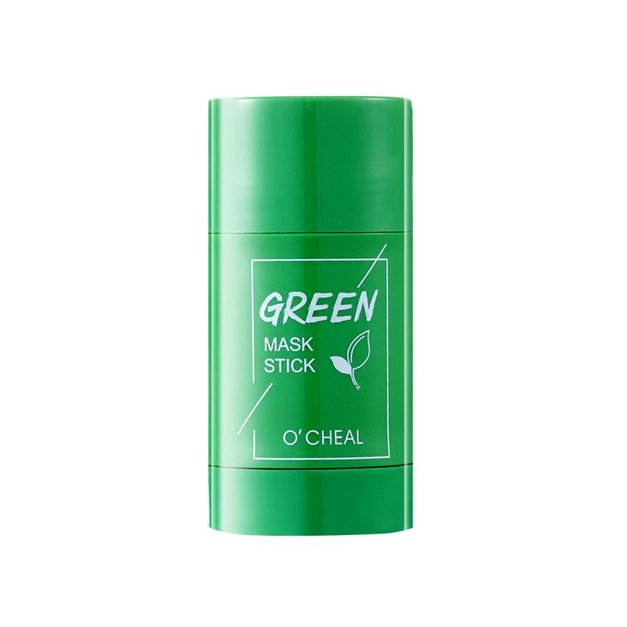 OCHEAL Green Tea & Peach Charcoal Mud Mask Stick - Cleansing, Pore Care, Hydrating, Moisturizing.