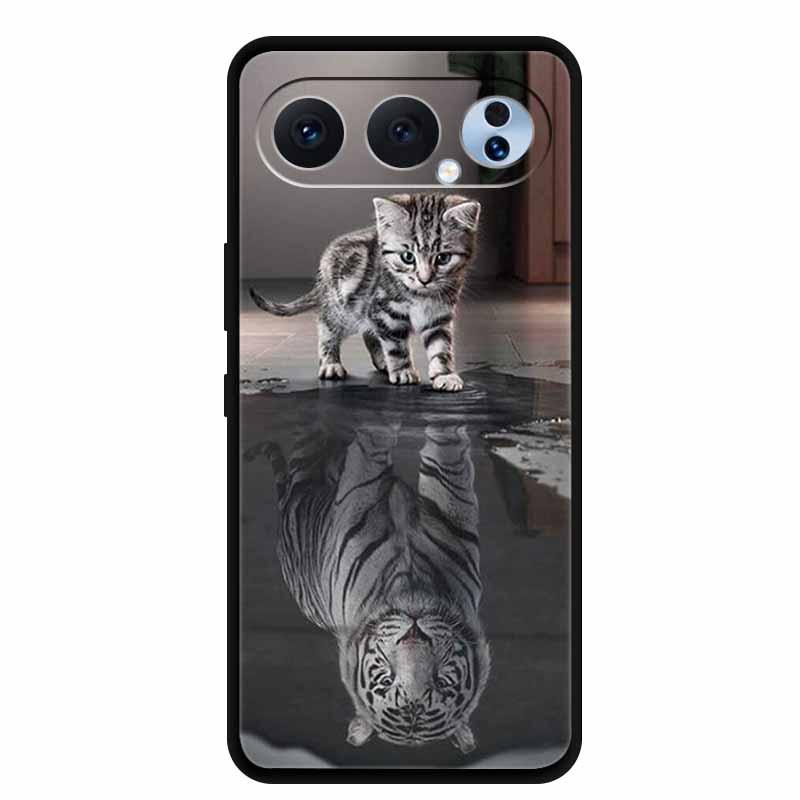 For Honor 500 Pro Case Luxury Soft Silicone TPU Back Cover for Huawei Honor 500 Pro 5G Cartoon Animal Shockproof Protective Capa