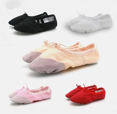 Girls Kids Pointe Shoes Dance Slippers High Quality Ballerina Practice Shoe for Ballet 5 Color Ballet Dancer Professional Shoe