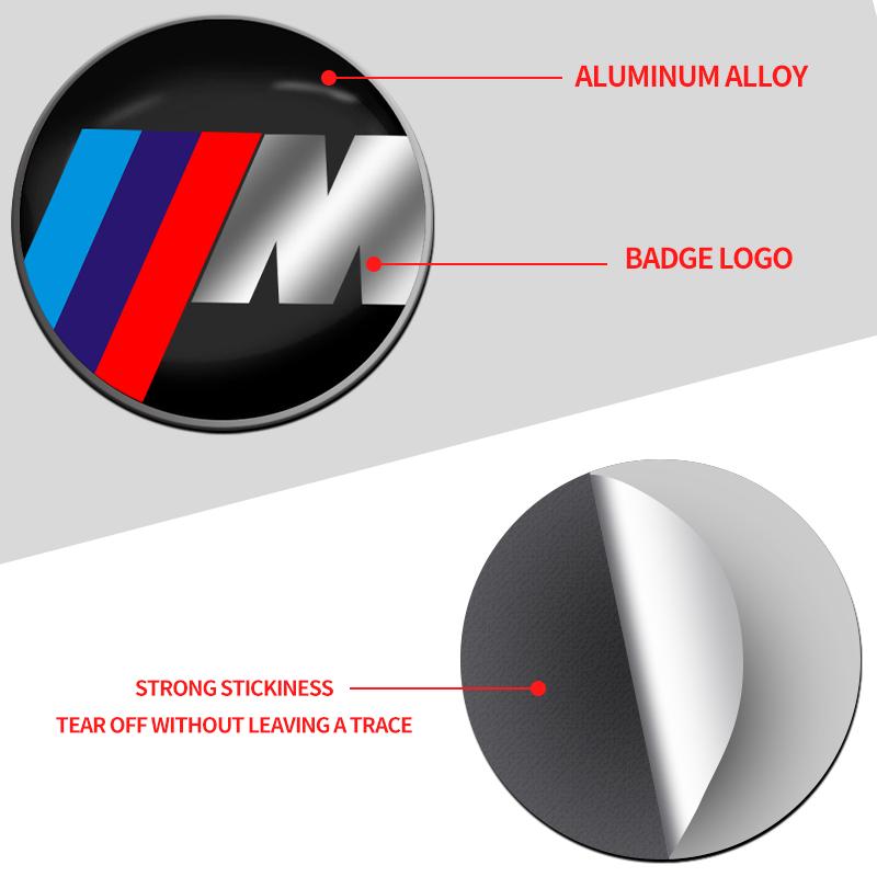 4Pcs 56/60MM Car Wheel Center Hub Caps Logo Cover Accessories For BMW M E34 E36 E60 E90 E46 E39 E70 F10 F20 F30 X5 X6 X1