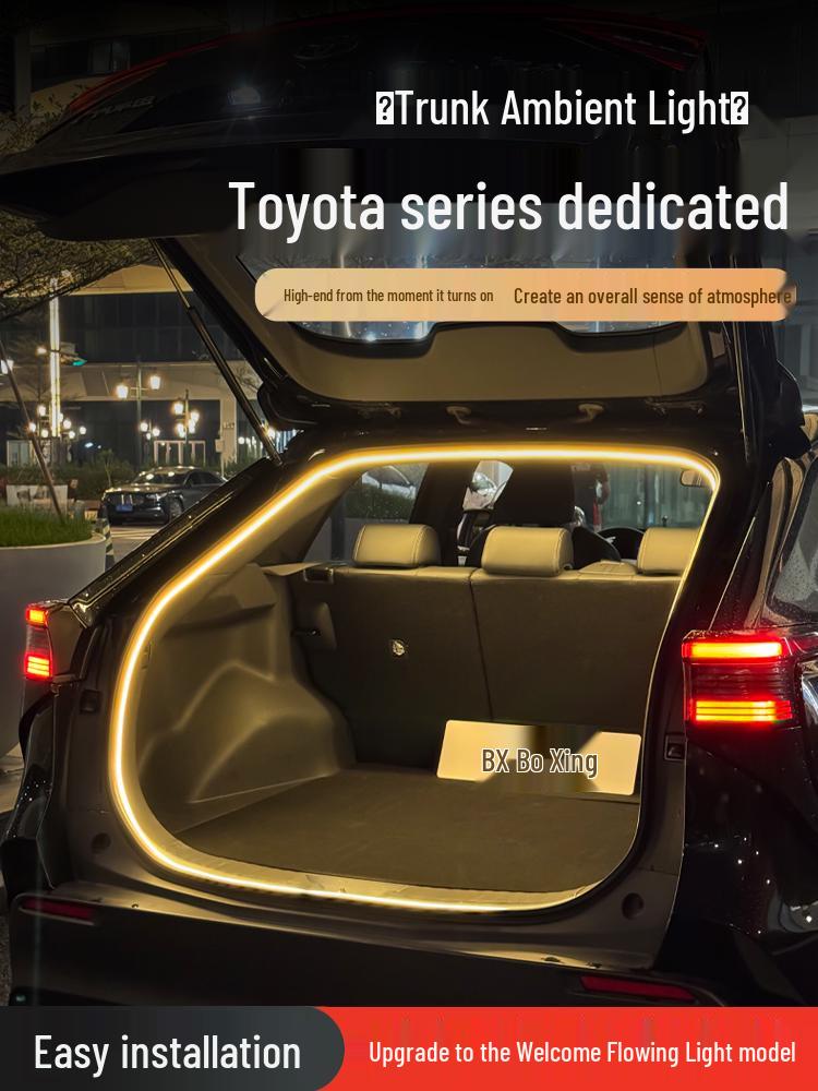 Toyota RAV4 Rongfang Weilanda Kofferraum & Ambiente Heckklappenbeleuchtung Dekorations-Kit