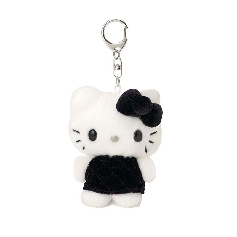 Sanrio The second series of quilting Hello Kitty decorations plush pendants 8cm high Black model