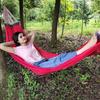 Portable Lightweight Ice Silk Mesh Hammock Swing Curved Anti Tip Bar Outdoor Camping Travel Garden Backyard Patio Beach Pool Use