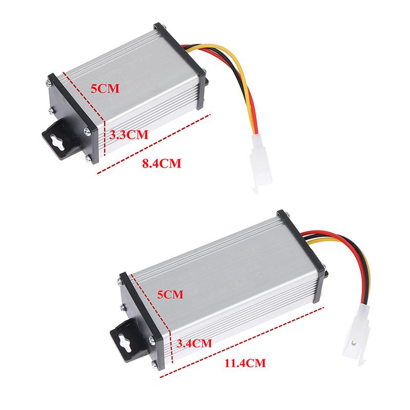 Transformatör DC 36V 48V 60V 72V 96V - 12V 10A 20A Elektrikli Bisiklet Dönüştürücü