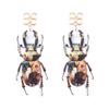 Trend Pastoral Exaggerated Acrylic Insect Earrings Earrings Punk Personality Fashion Vacation Women's