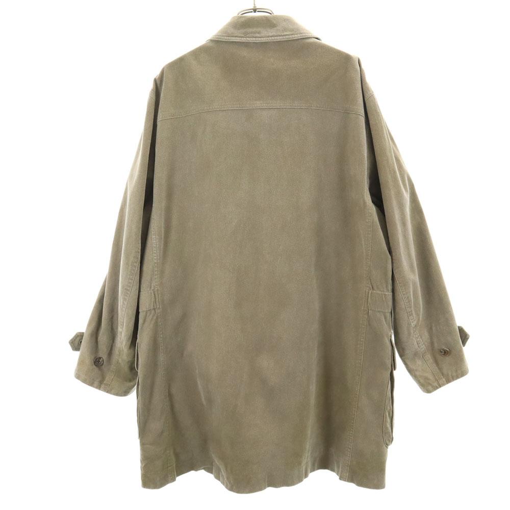Burberry Sanyo Shokai Made in Japan Wildlederimitat Jacke L khaki Herren Gebraucht