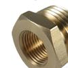 Hex Bushing Adapter Reducer Quick Connector Reducing Threaded Pipes Easy Installation Replace 3/4"