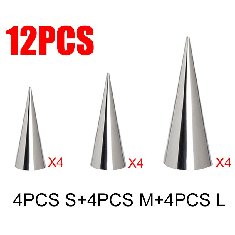 Kitchen Bakeware Gadgets Pizza Plate Pie Baking Molds Cone Shaped Horn Pastry Mold Tubular Croissants Dessert Handmade Tools ZYF