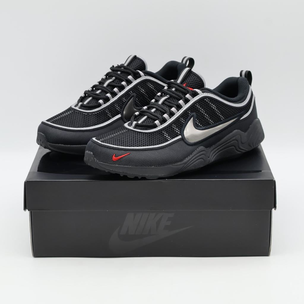 HF9117-002 Nike Air Zoom Spiridon SP Black and Sport Red (Men's)