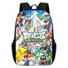 Cartoon Pikachu Backpacks Print Primary Software Backpacks for Boy and Girls Best Gifts Lightweight Cartoon School Bag for Kids
