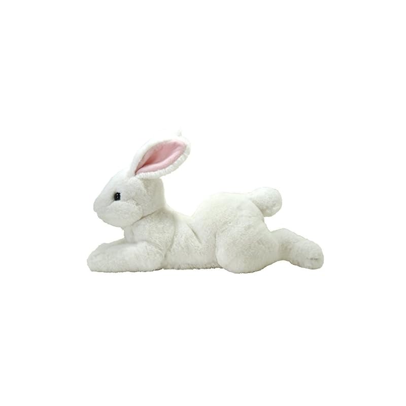 Knee Rabbit Plush Toy White S P-3782
